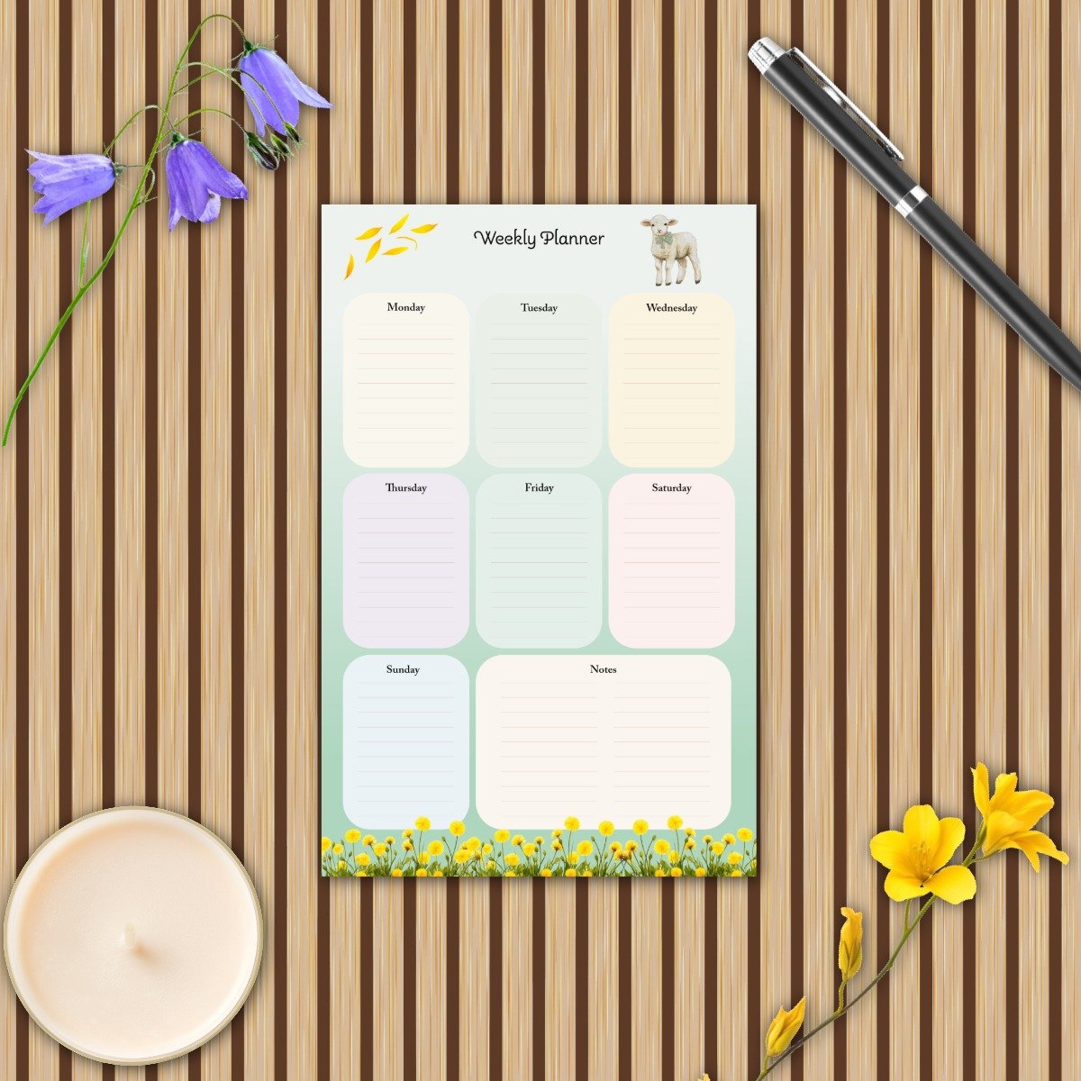 The Sage Meadow Weekly Planner Pack - Image 6