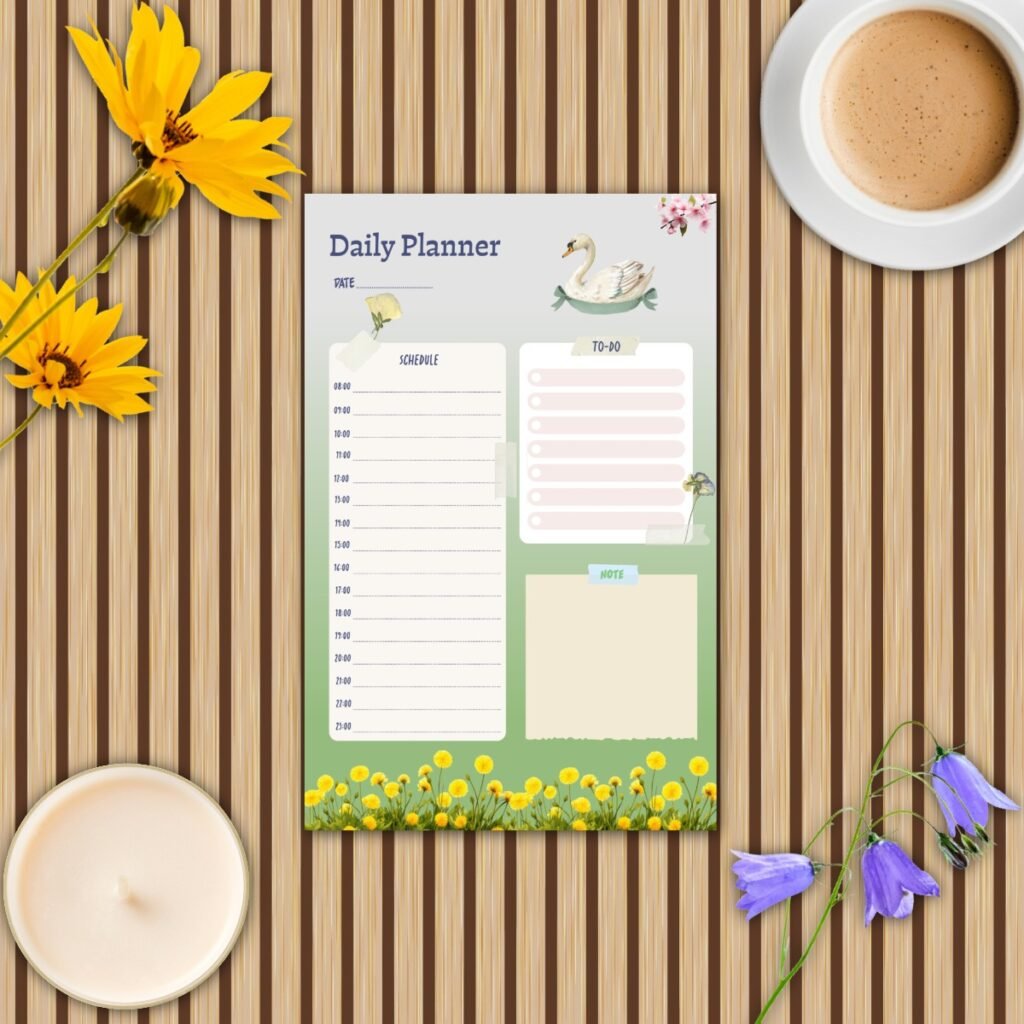 The Sage Meadow Daily Planner Pack