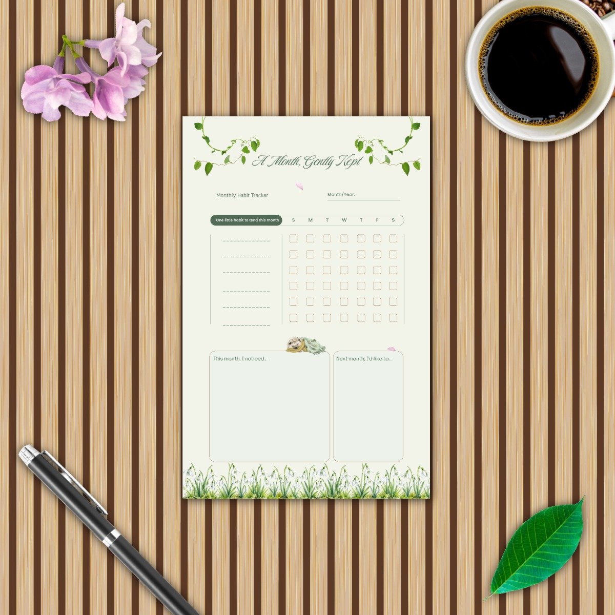 The Sage Meadow Monthly Tracker Pack - Image 4
