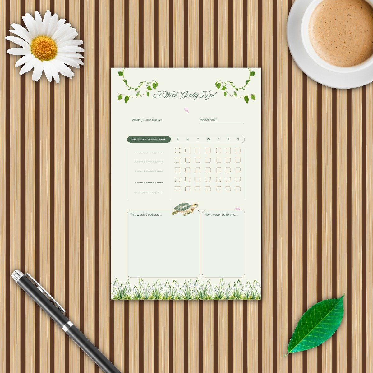 The Sage Woodland Complete Planner & Tracker Bundle - Image 14