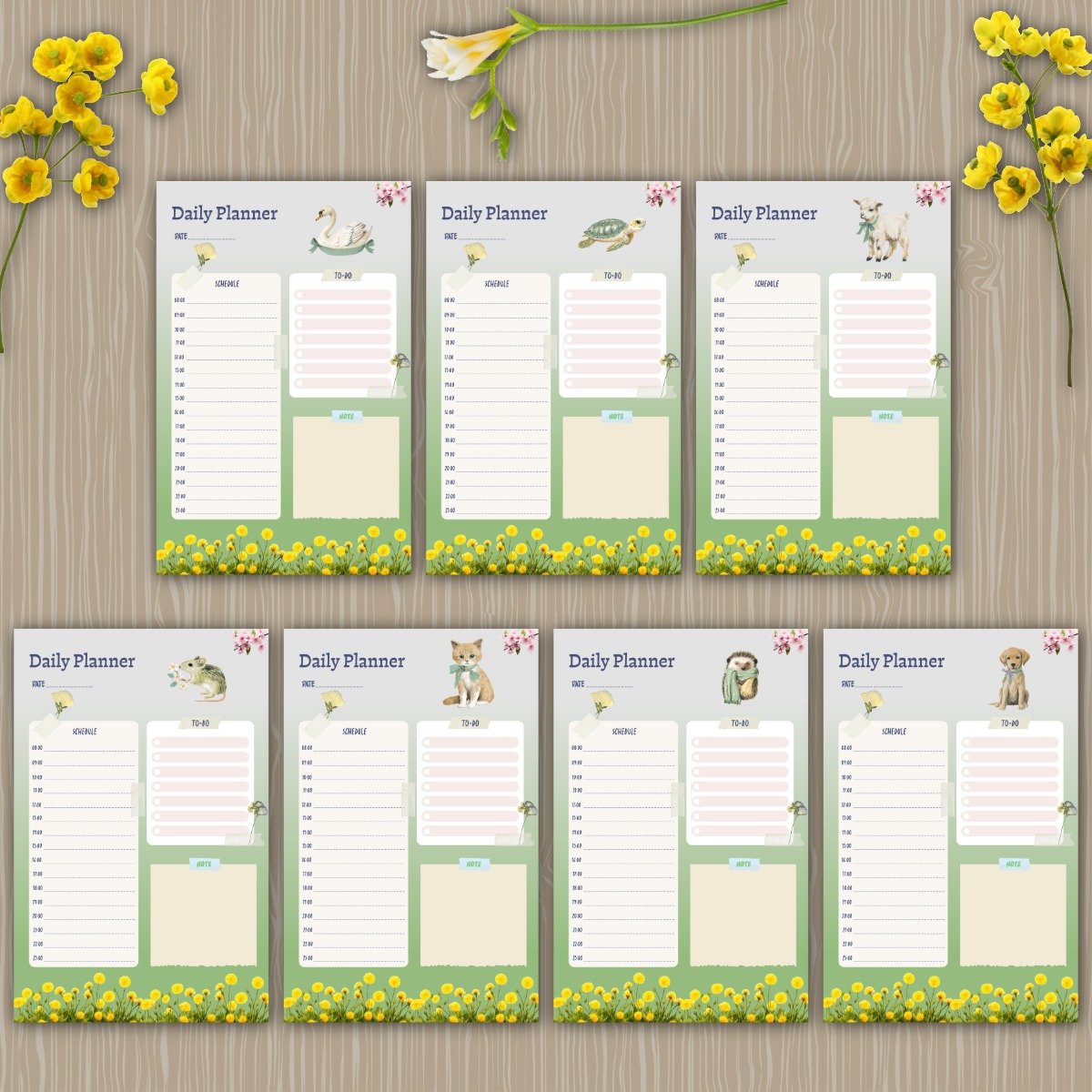 The Sage Woodland Complete Planner & Tracker Bundle - Image 2