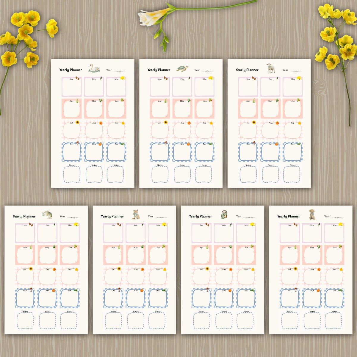The Sage Woodland Complete Planner & Tracker Bundle - Image 6