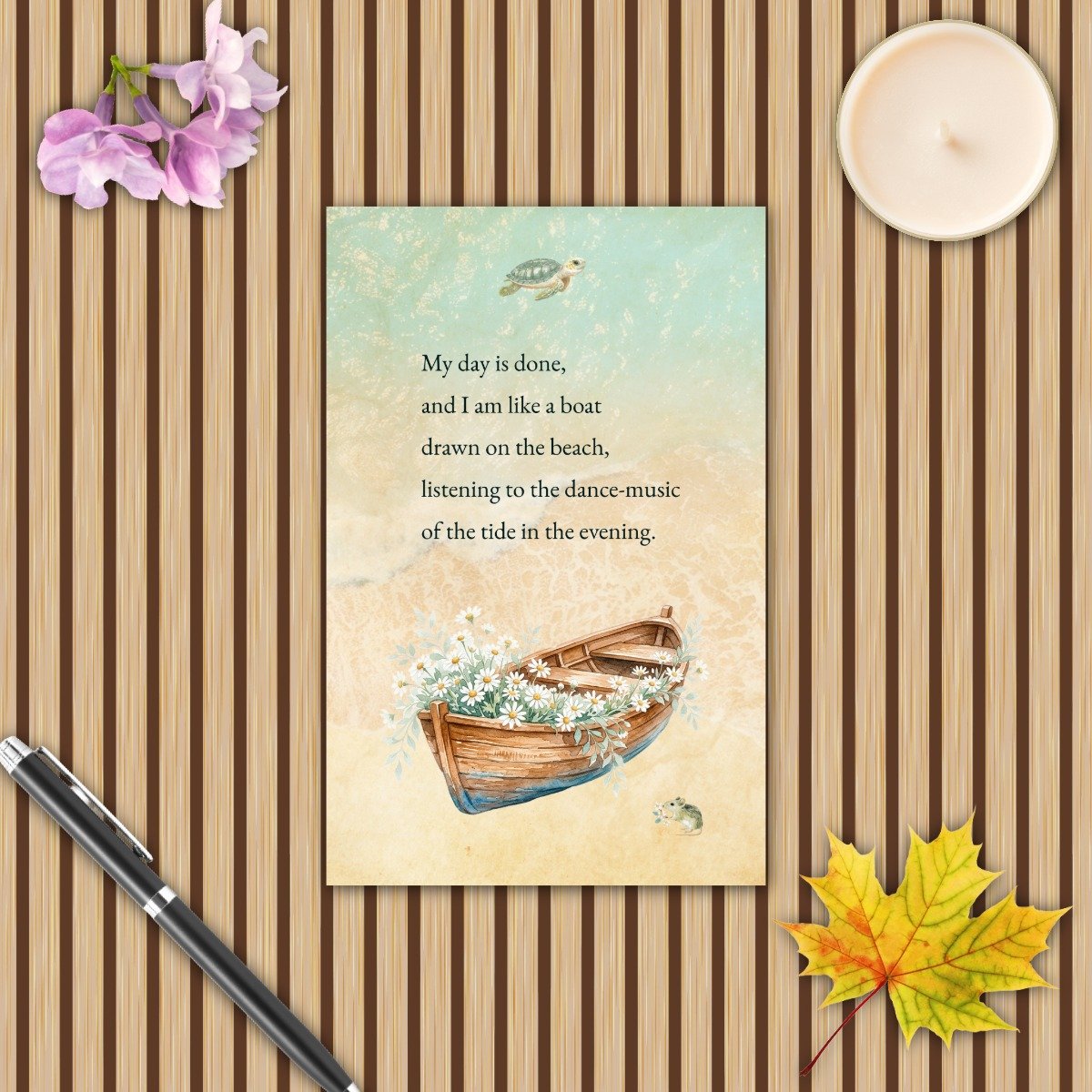 A Quiet Day — Printable Poetry & Reflection Junk Journal - Image 8