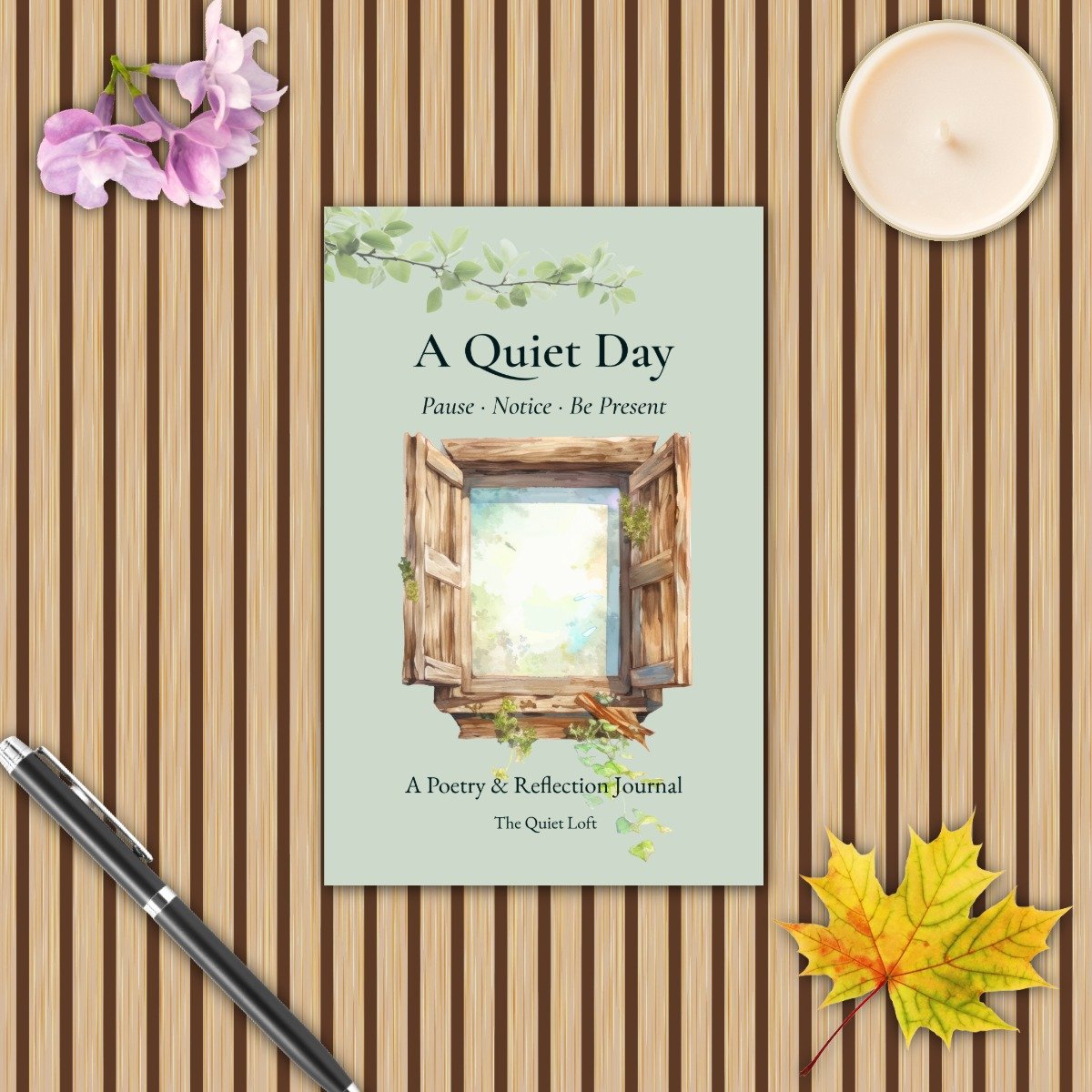 A Quiet Day — Printable Poetry & Reflection Junk Journal - Image 9
