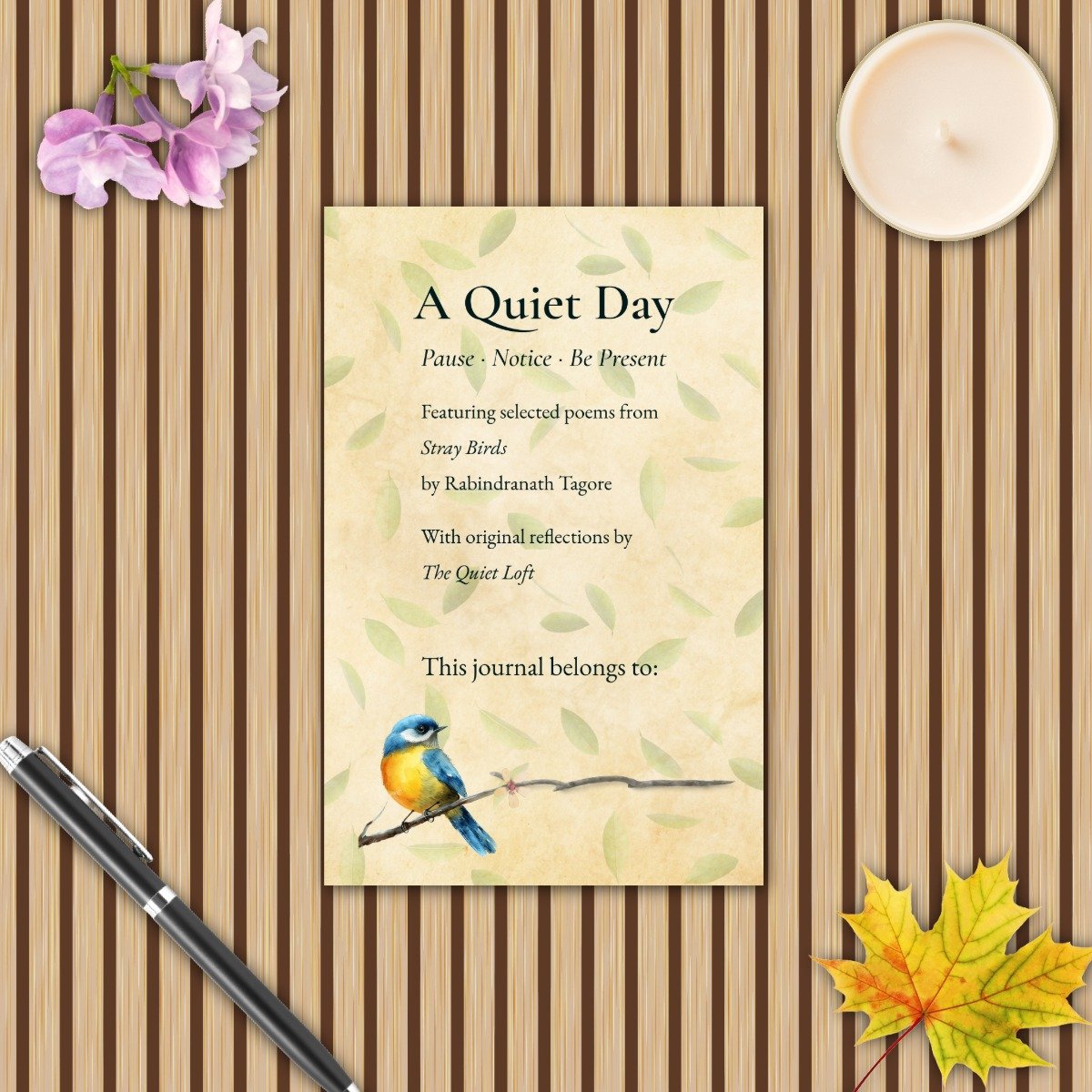 A Quiet Day — Printable Poetry & Reflection Junk Journal - Image 2