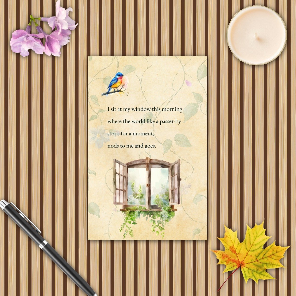 A Quiet Day — Printable Poetry & Reflection Junk Journal - Image 3